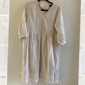 roolee dress with lace detail